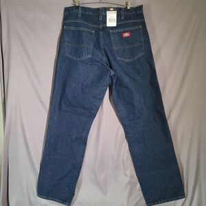 Dickies Men's Indigo Straight Leg Jeans